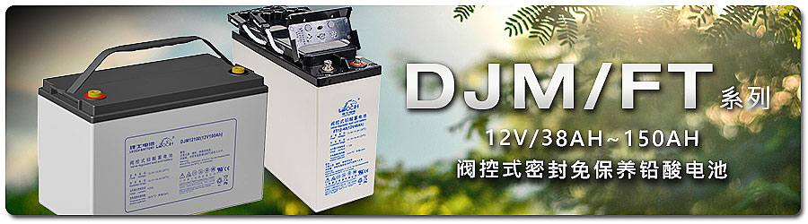 聯源精密｜DJM / FT系列：12V/38~150AH 閥控式密封免保養(yǎng)鉛酸電池